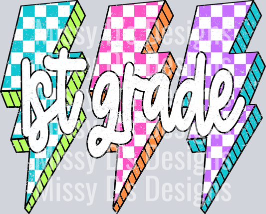 Lightning Bolt 1st Grade