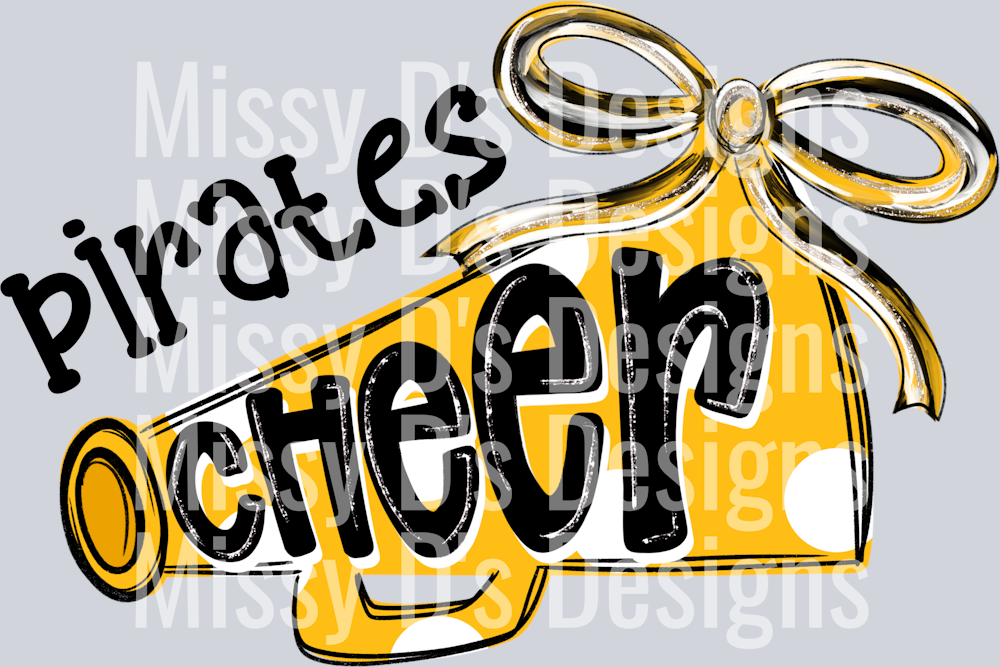 Pirates Cheer Megaphone