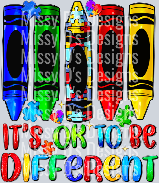 It_s_Ok_To_Be_Different_Autism_Crayon