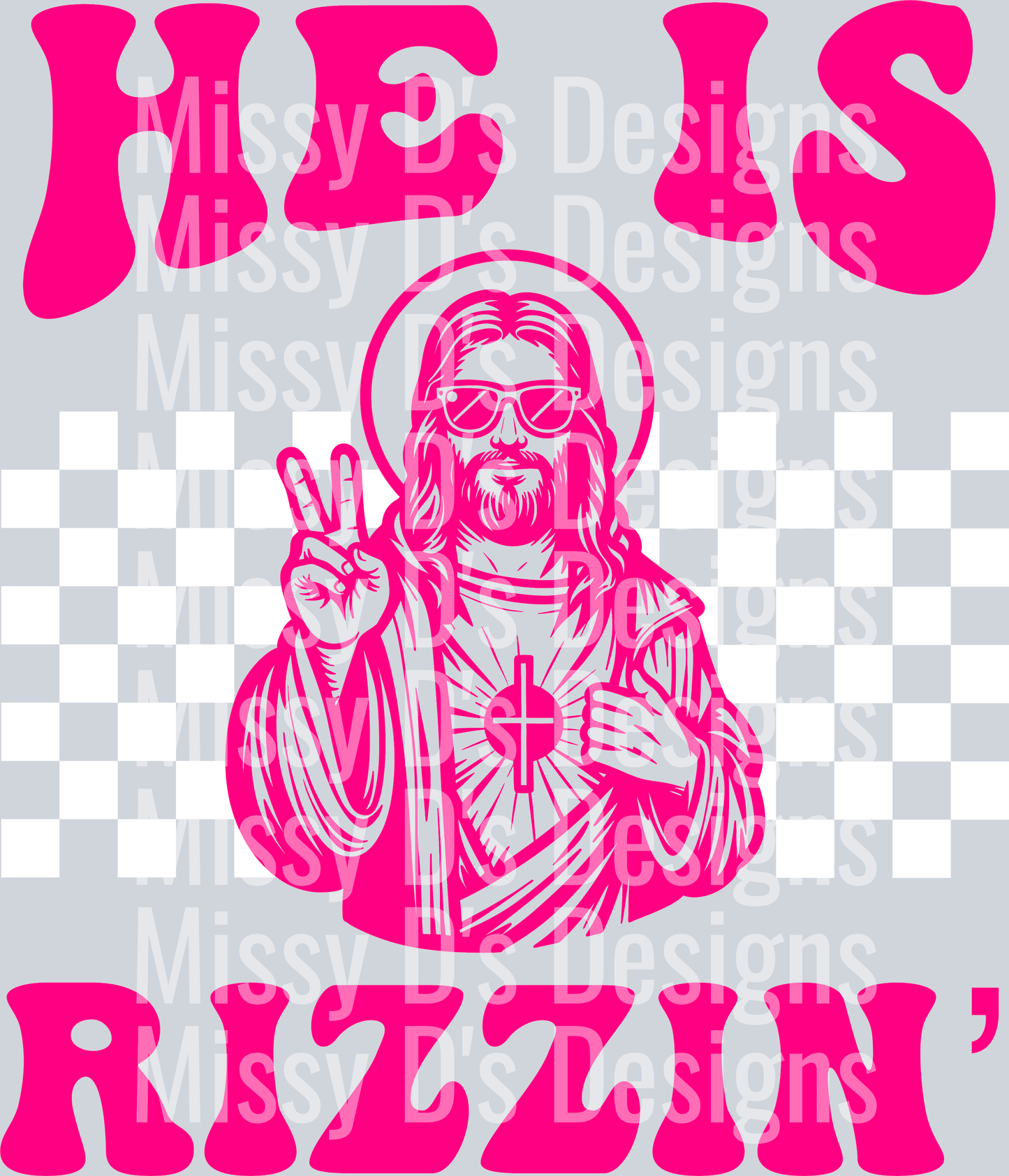 He_Is_Rizzin_Hot_Pink
