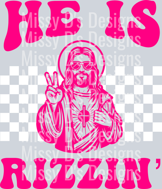 He_Is_Rizzin_Hot_Pink