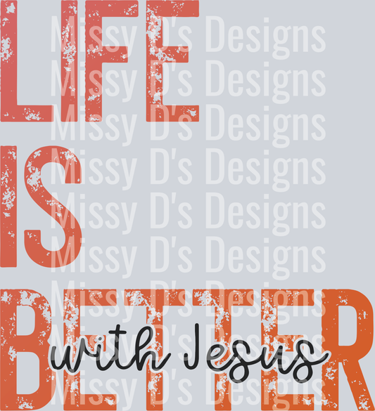lifeisbetterPINKORANGE