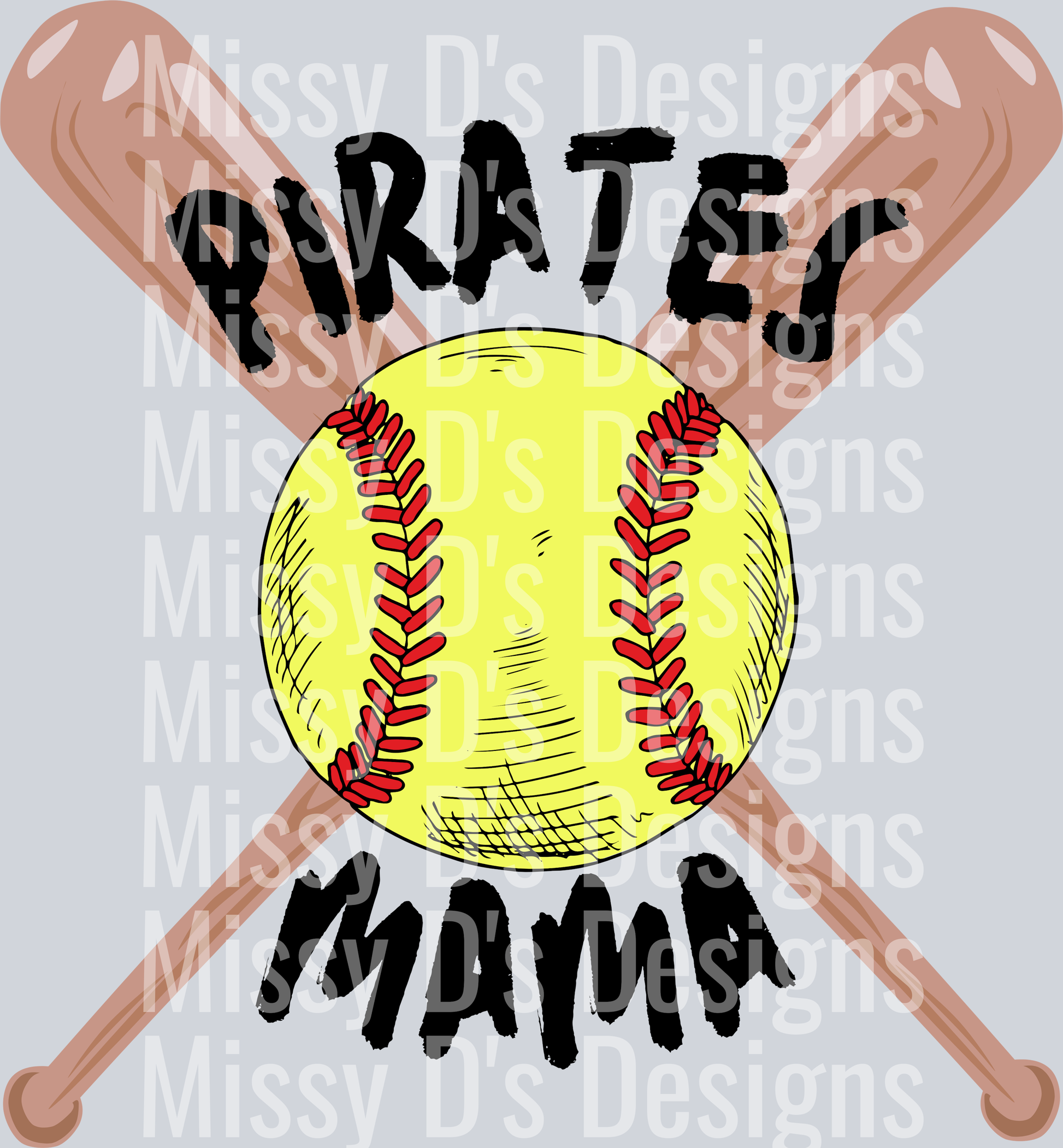 PiratesSoftballBat