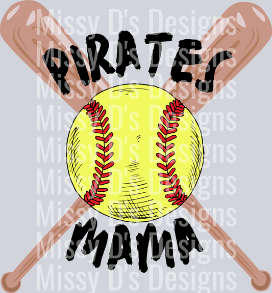 PiratesSoftballBat