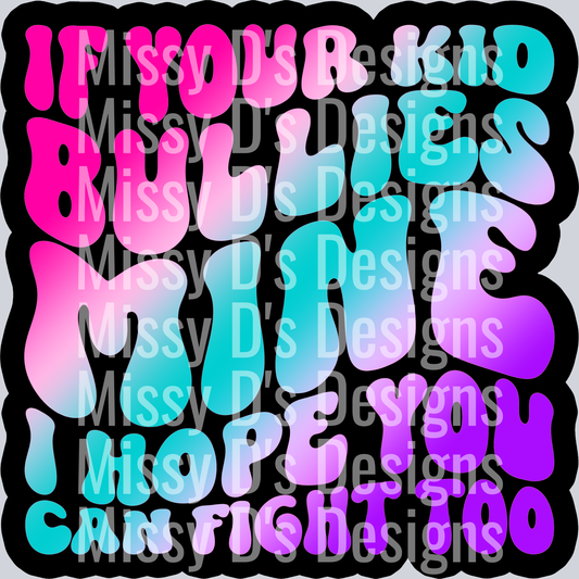 Color I Hope You Can Fight Too
