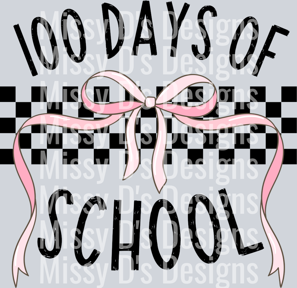 100 Days of School Bow300dpi