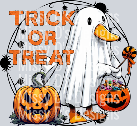 TRICKORTREATDUCKGHOSTORANGE