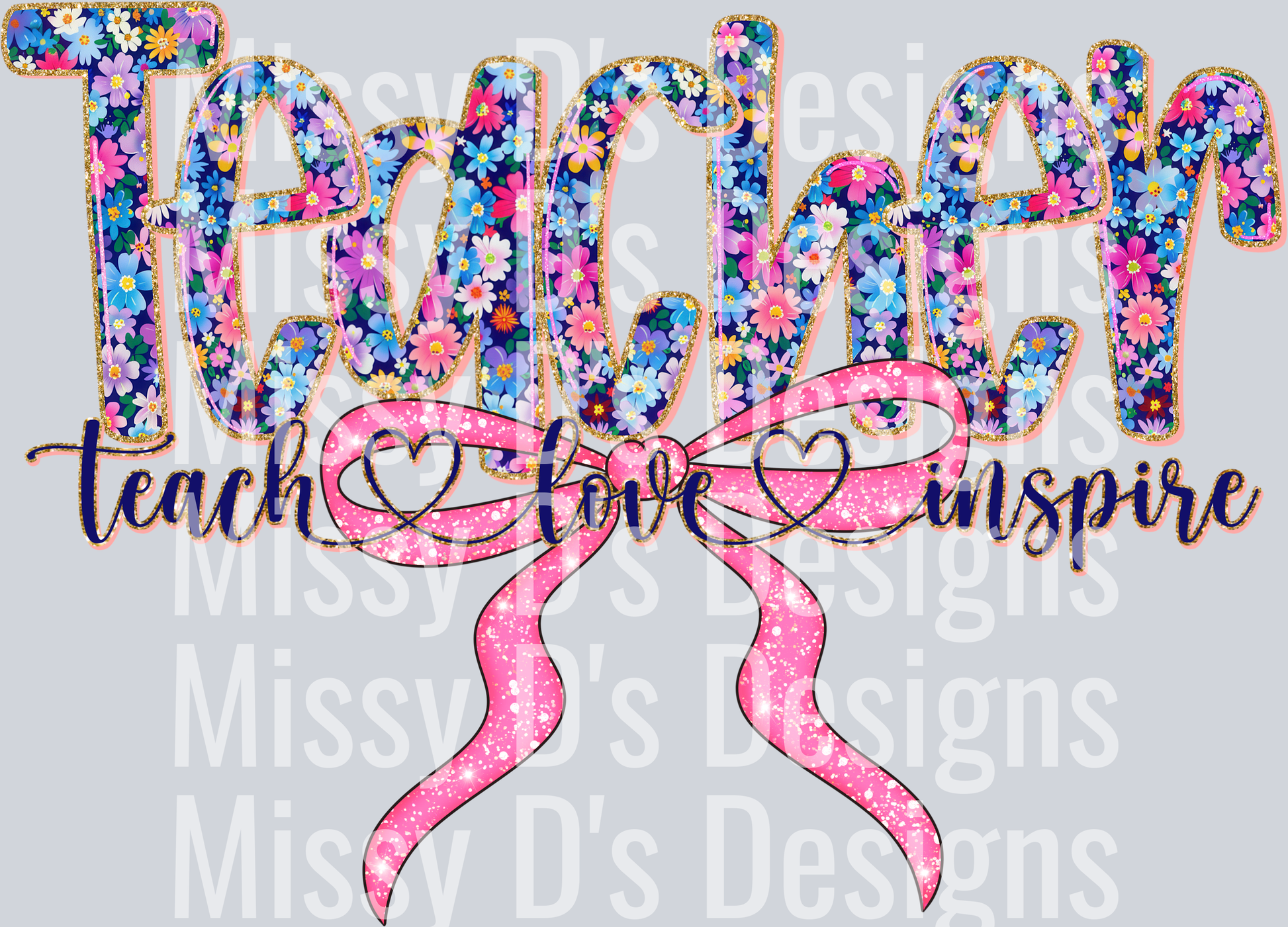Teacher floral Coquette