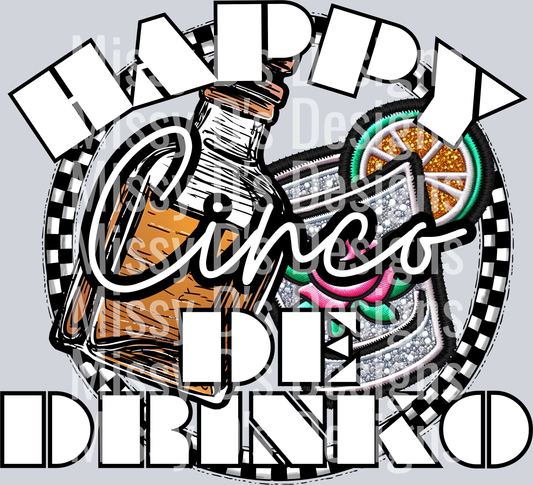 happy cinco white