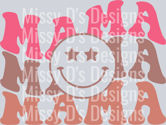 mama star smiley