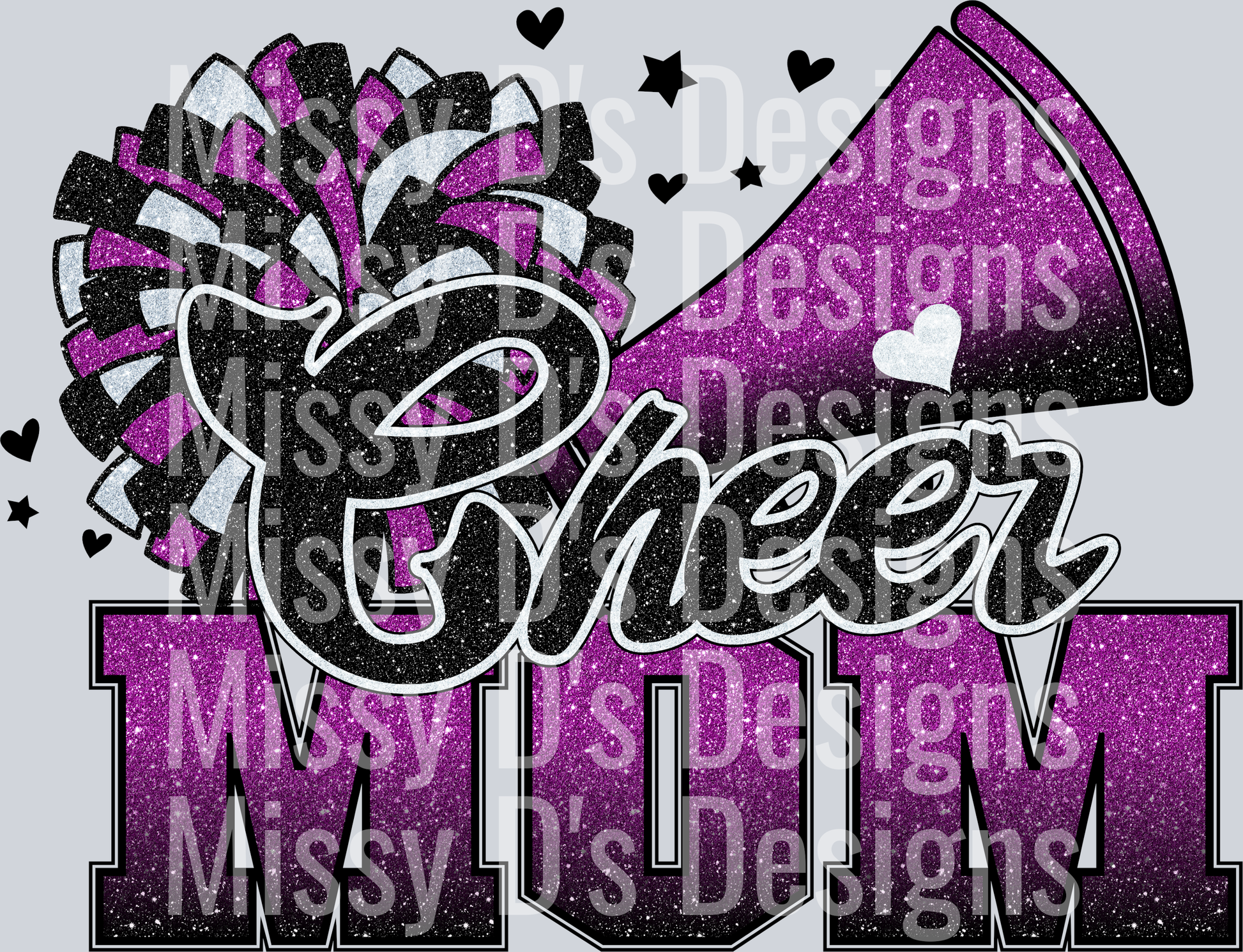 Cheer-Mom-Purple-Black