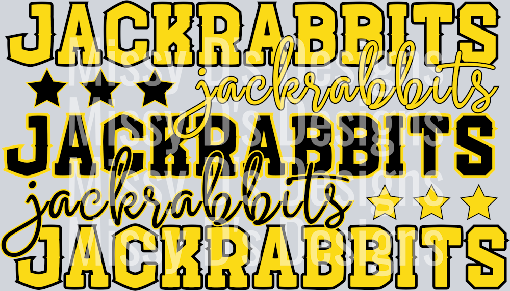 stacked jackrabbits stars