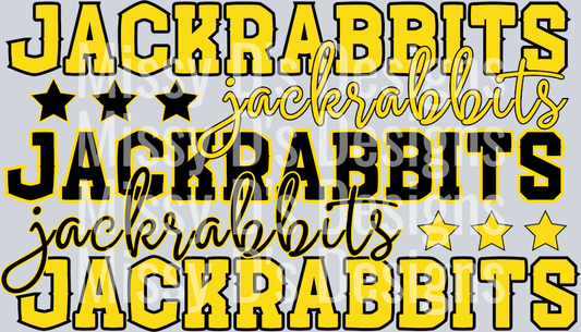 stacked jackrabbits stars