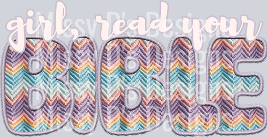 read your bible pastel