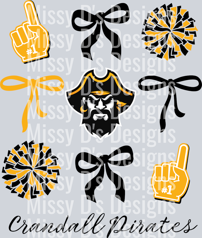Crandall Pirates coquette