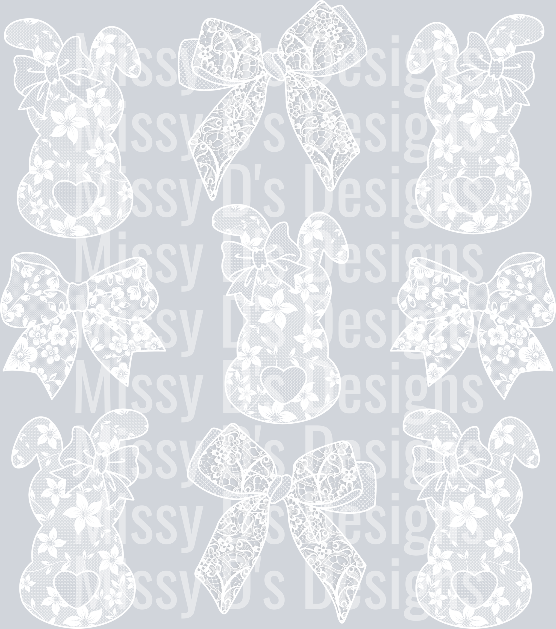 lace bunny coquette
