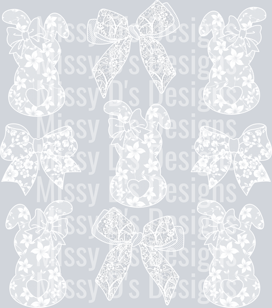 lace bunny coquette