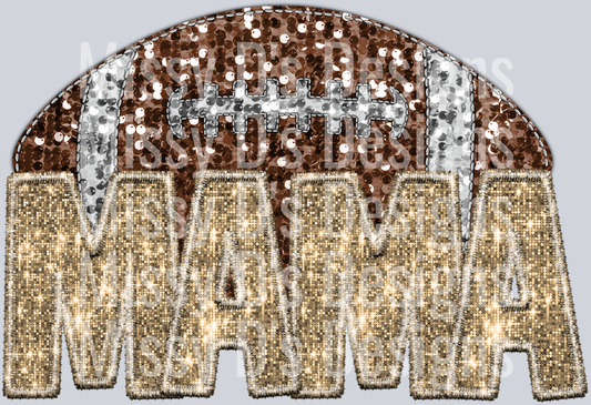 football mama light gold