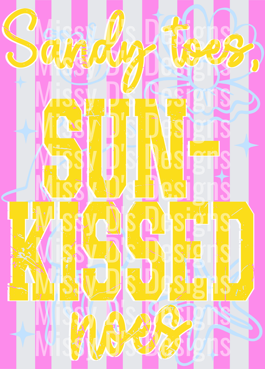 sun kissed