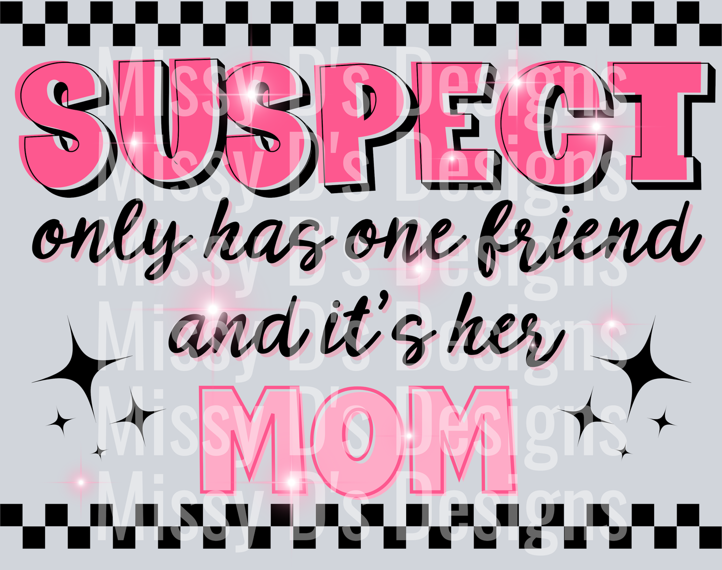 Etsy Listing Suspect only has one friend and its her Mom