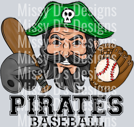 GreenPiratesBaseball