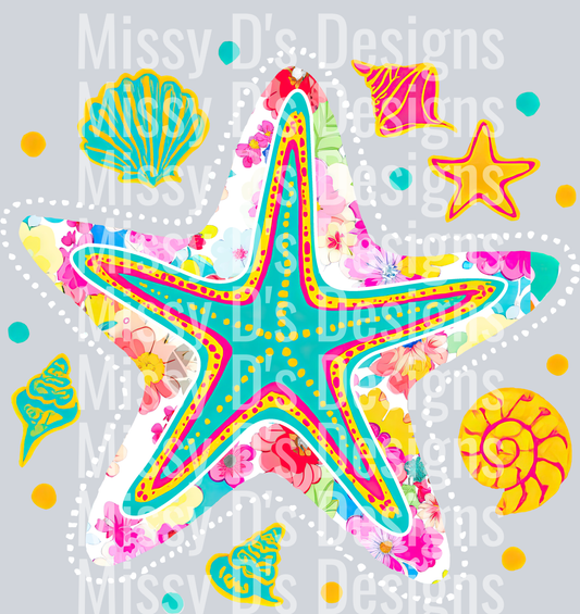Colorful Starfish