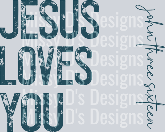 Jesuslovesyoujohn316BLUE