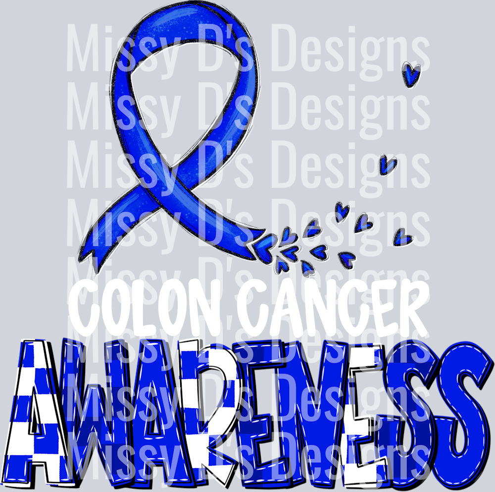 AwarenessColonCancer White