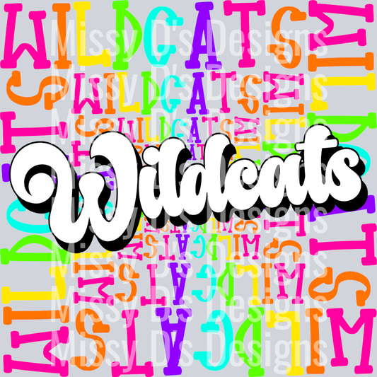 wildcats colorful
