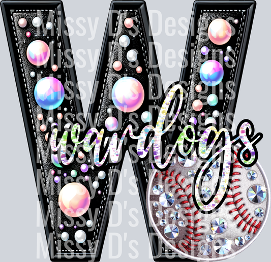 leather baseball wardogs