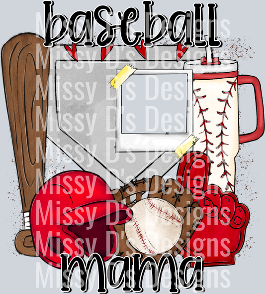BaseballMamaRed