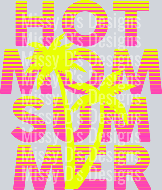 hot mom summer neon