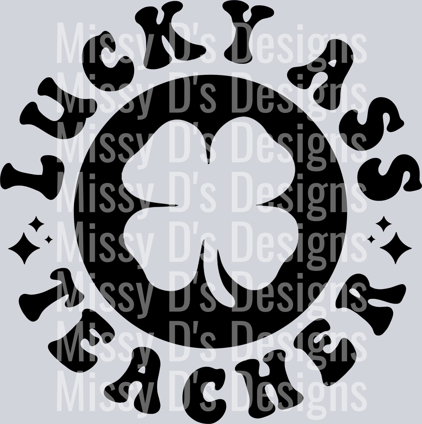 Lucky Ass Teacher Pocket Design