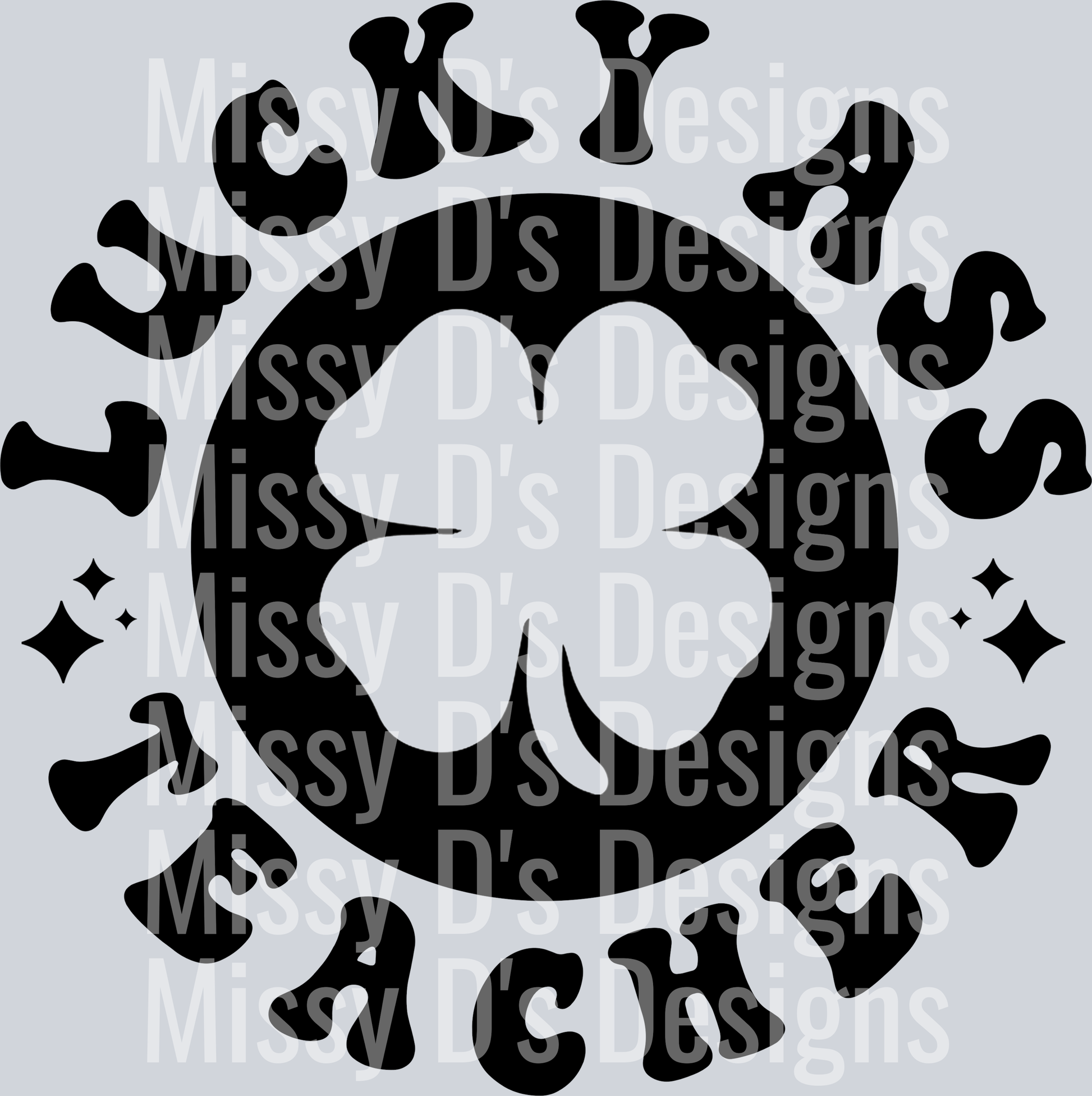 Lucky Ass Teacher Pocket Design
