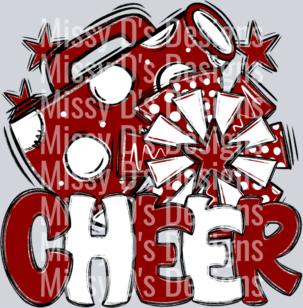 Maroon White 2