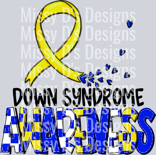 AwarenessDownSyndrome Blk