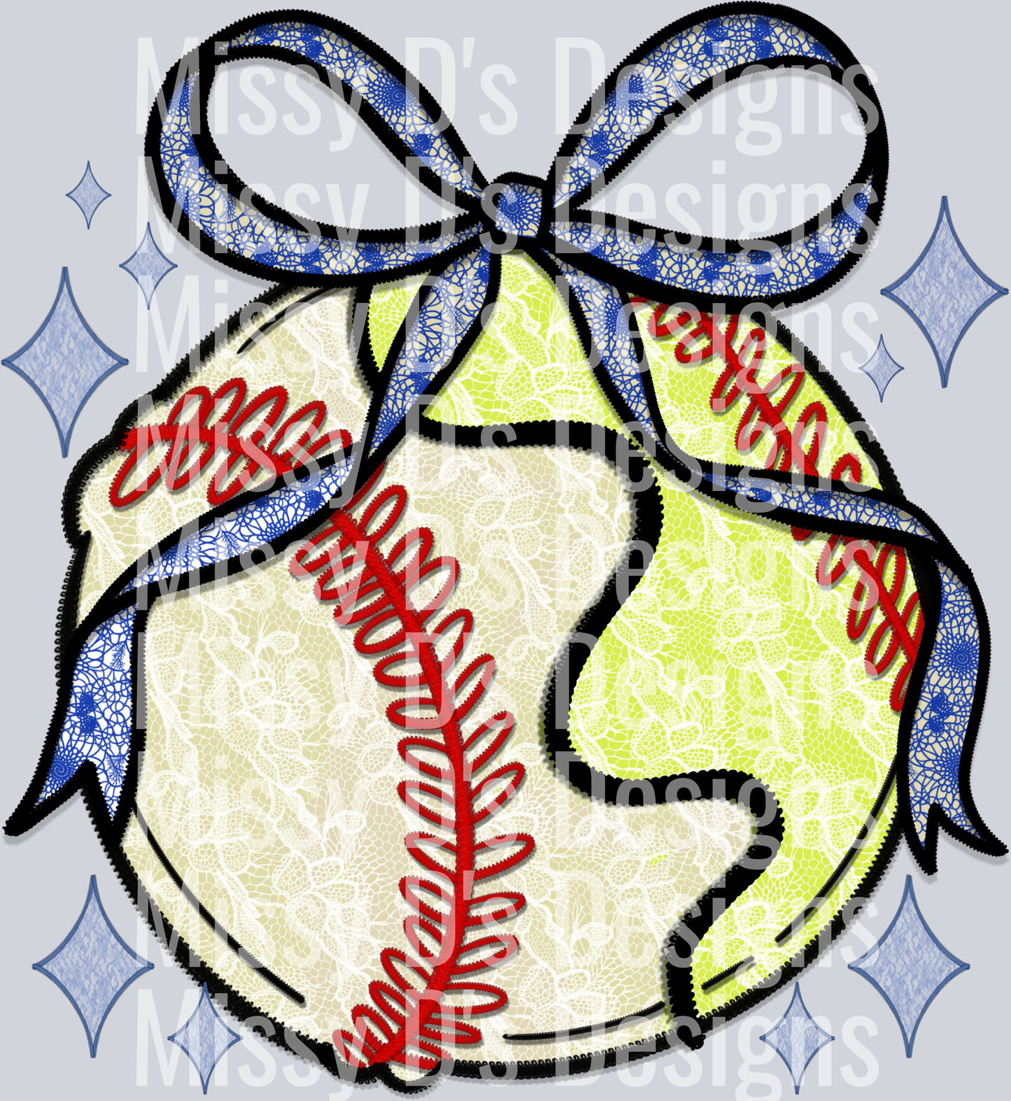 Faux_Lace_Baseball_ and softball Mama pocket