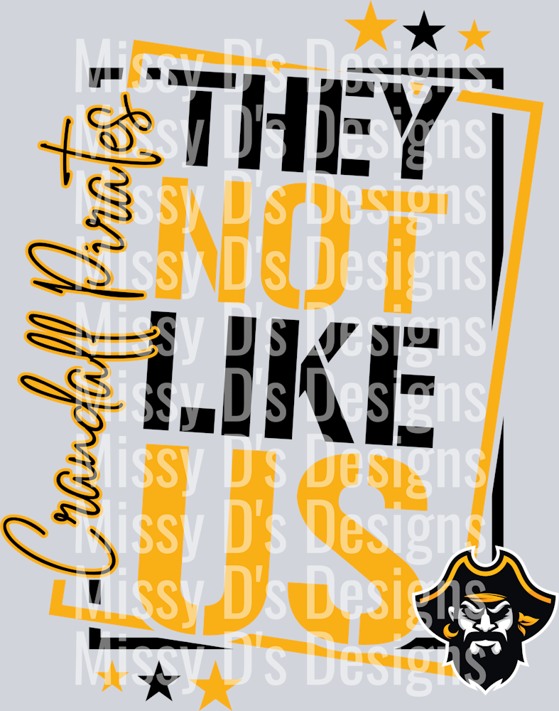 they not like us crandall pirates black