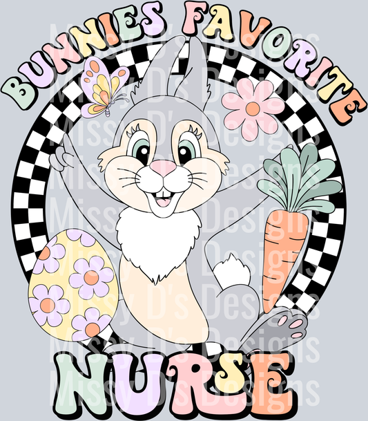 Easter Bunny Checkered