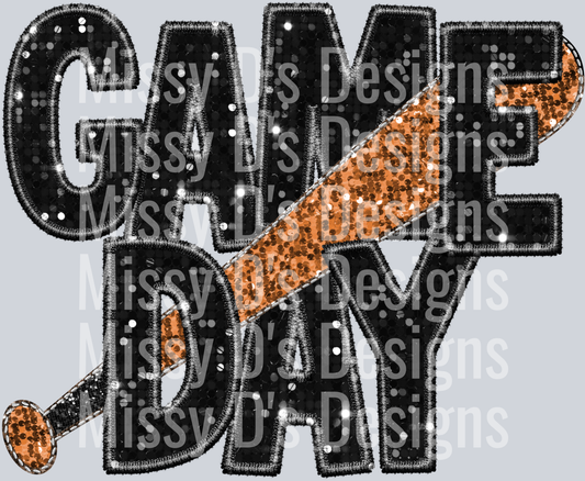 baseball bat game day