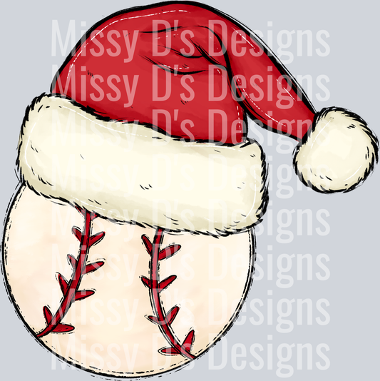 baseball santa