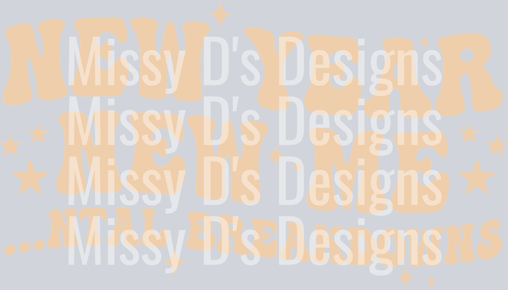 New Year New Me Svg,Mental Health SVG Color