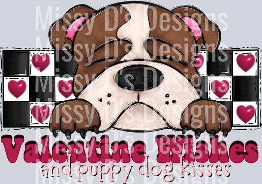 kisses Bulldog