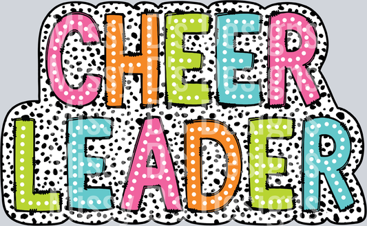 Cheer Leader Dalmatian Dots PNG