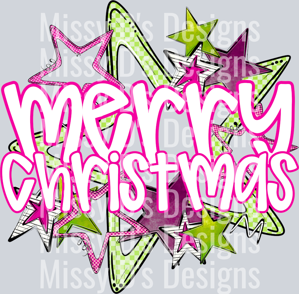 PINK MERRY CHRISTMAS