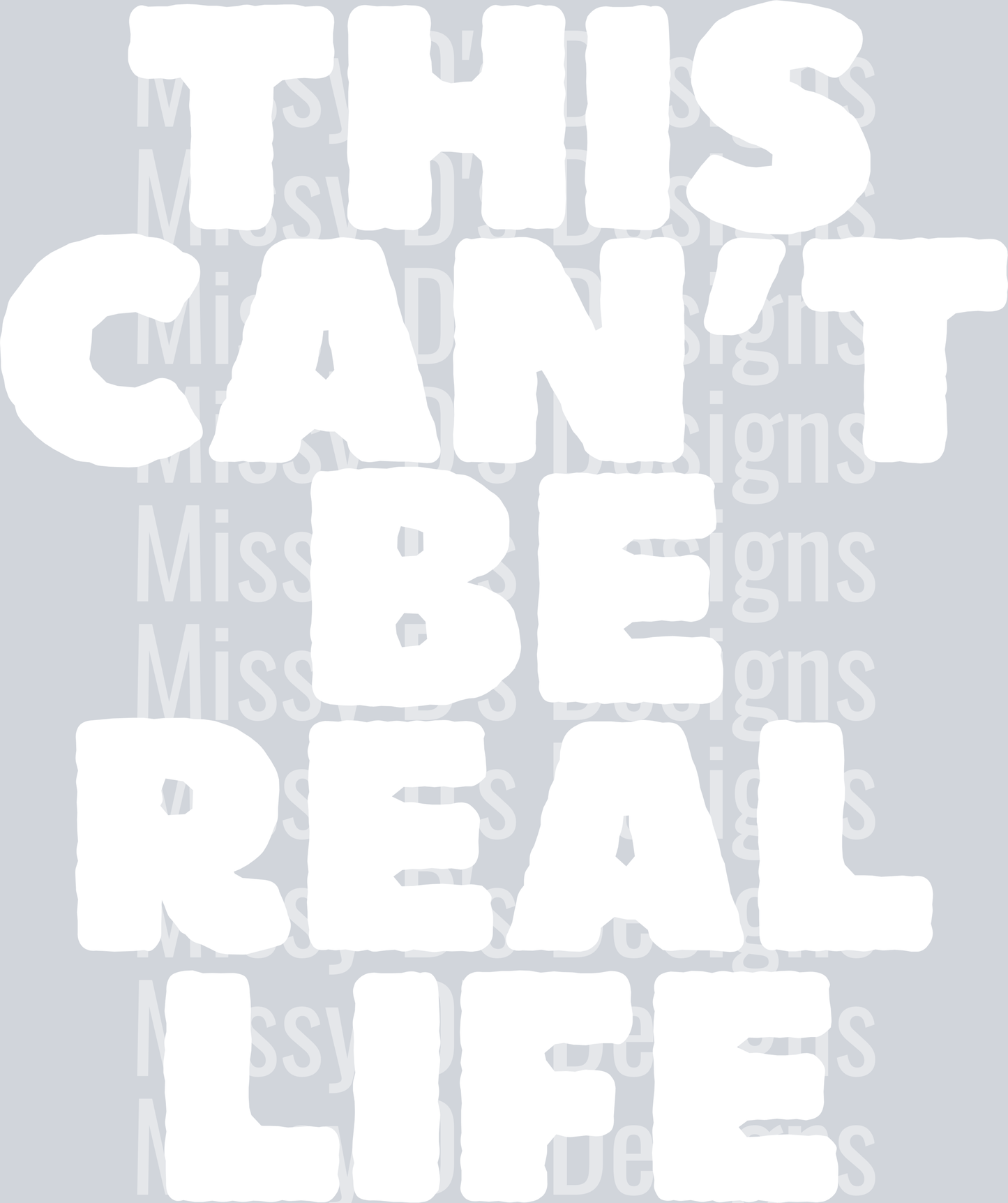 CANT BE REAL LIFE WHITE