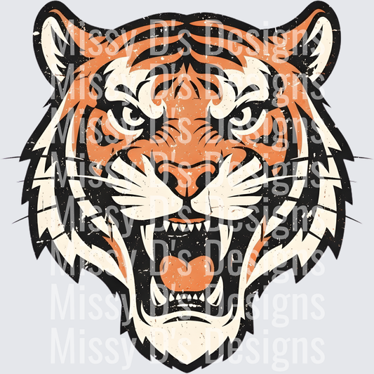 tiger distressed 300dpi