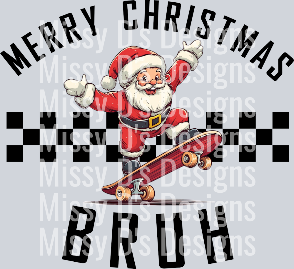Merry Christmas Bruh 300dpi