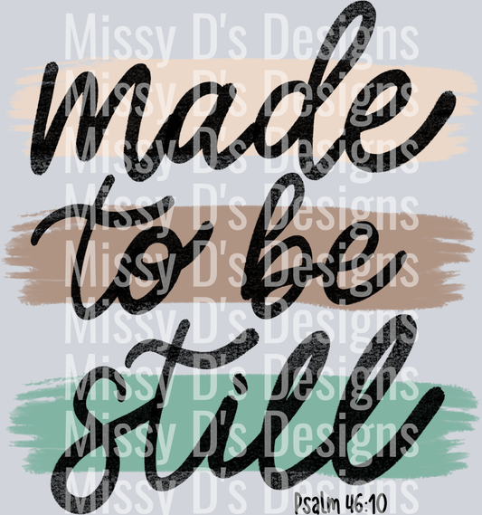 MadetobeStill