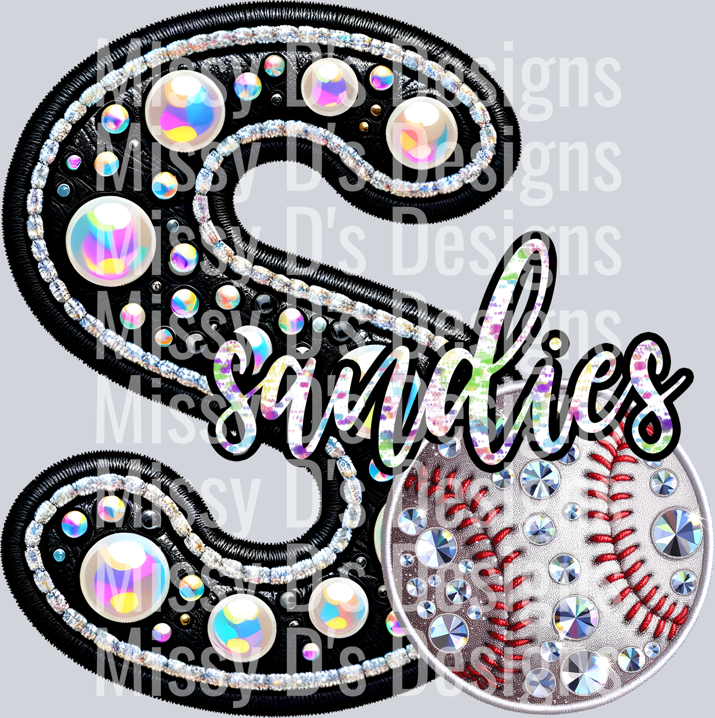 leather baseball sandies